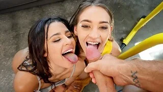 Hardcore fucking not later than a threesome - Kylie Rocket & Sera Ryder