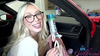 Blonde Kay Lovely enjoys while being nicely fucked more the wheels